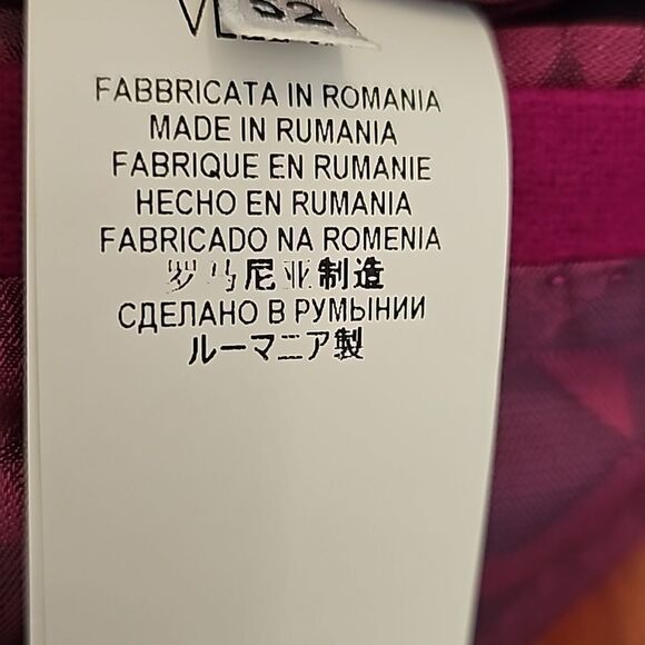 Versace Mens Sport Jacket Boyfriend Date Night Light Spring Cocktail Party Sz 52 - Picture 13 of 15